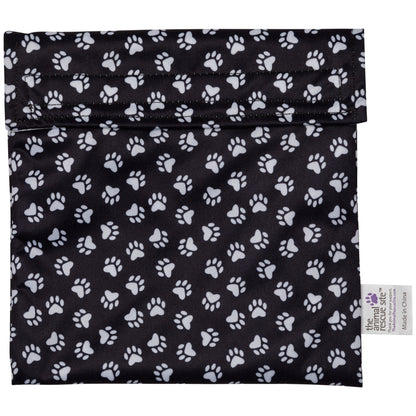 Paw Print Reusable Snack Pouch - Set of 2