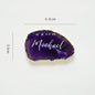 Custom Agate Stone Wedding Seat Card Seat Card Table Card