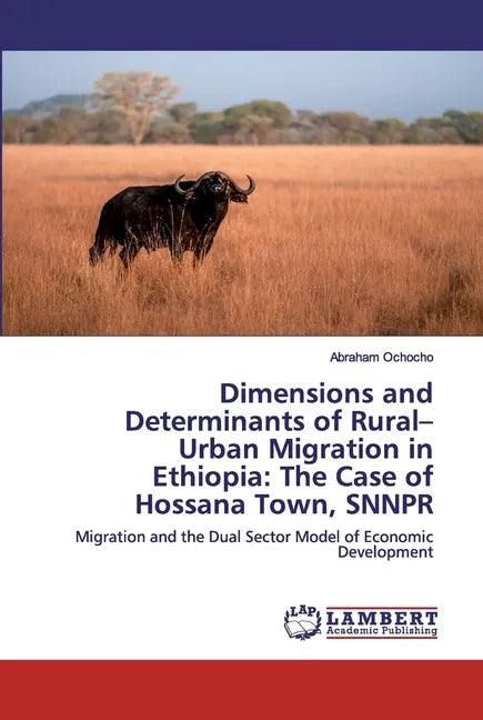 Dimensions and Determinants of Rural-Urban Migration in Ethiopia: The Case of Hossana Town, SNNPR - Paperback