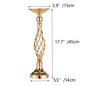 Table Candlesticks Gold Iron