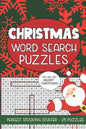 Christmas Word Search Puzzles: Seek and Find Word Circle Puzzle Book Holiday Seasonal Activity Book for Kids and Adults - Paperback
