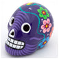 Hand Painted Ceramic Skull