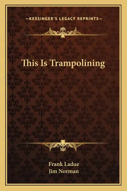 This Is Trampolining - Paperback