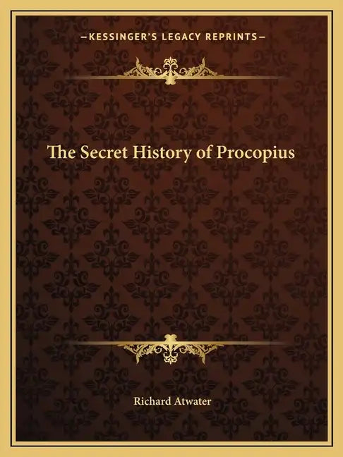 The Secret History of Procopius - Paperback