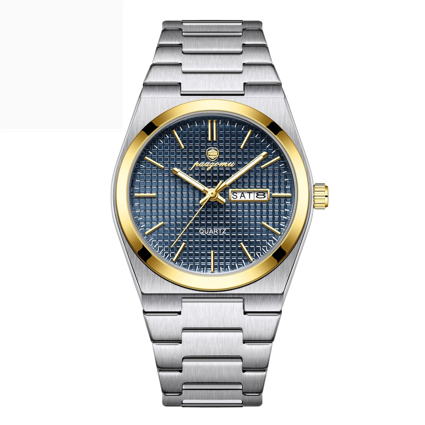 Luminous Quartz Waterproof Calendar Watch