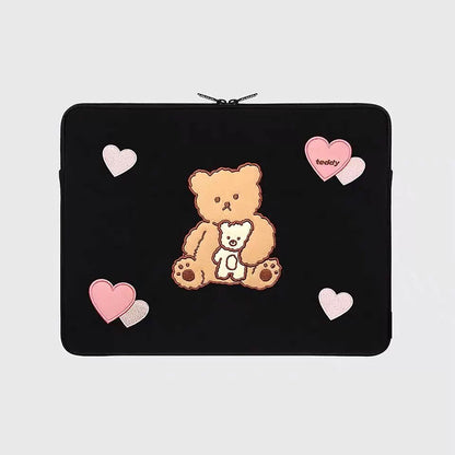 Cute Embroidered Laptop Sleeve Computer Liner Bag