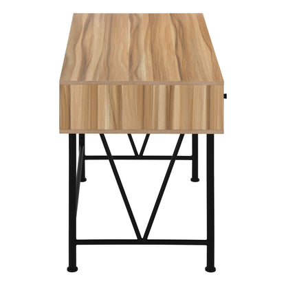 Computer Desk For Home Office, Stylish Design, Storage Drawers, Transitional