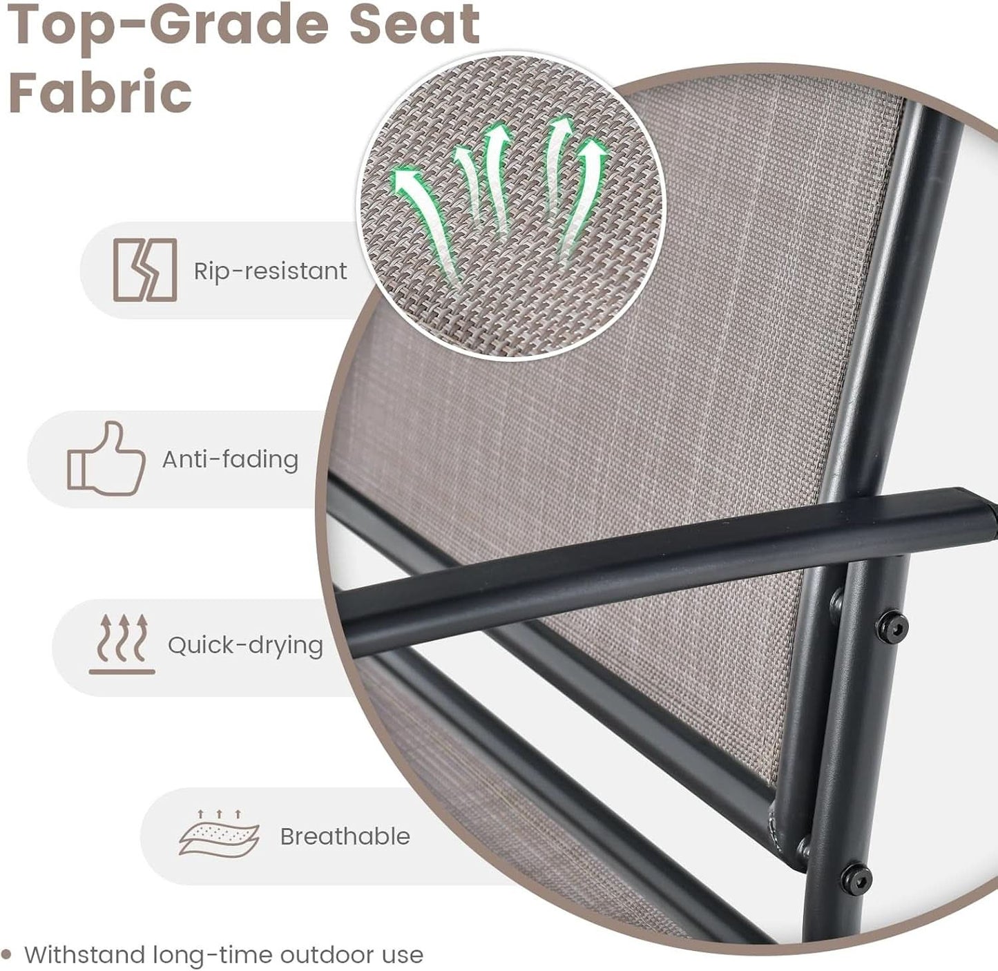4 Piece Patio Glider Set With Gliding Loveseat Glass Table