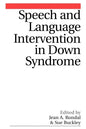 Speech and Language Intervention in Down Syndrome - Paperback