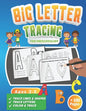 Big Letter Tracing for Preschoolers: A Fun Workbook to Practice Handwriting for Kids Ages 2-5 Trace Big Letters, Uppercase and Lowercase, Color and Tr - Paperback