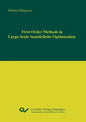 First-Order Methods in Large-Scale Semidenite Optimization - Paperback