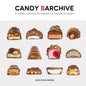 Candy Barchive: America's Favorite Candy Bars - Paperback