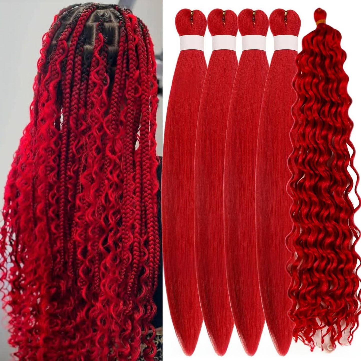 Bohemian Braided Hair Braid Set For Women