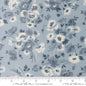 Nantucket Summer Cuddle Somerset Florals Light Blue Polyester 44" / 45" Fabric per yard