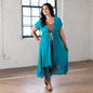 Short Sleeve Sheer Duster Cardigan
