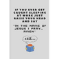 If You Ever Get Caught Sleeping at Work Just Raise Your Head and Say ''in the Name of Jesus I Pray.. Amen'': Office Note Pad - Paperback