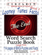 Circle It, Looney Tunes Facts, Book 3, Word Search, Puzzle Book - Paperback