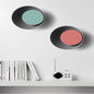 Colorful round Macaron eclipse wall lamp
