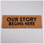 Warm Welcome Coir Door Mat