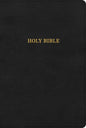 KJV Large Print Thinline Bible, Black Leathertouch - Imitation Leather