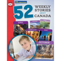 52 Weekly Nonfiction Stories About Canada Grades 5-6 - Paperback
