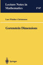 Gorenstein Dimensions - Paperback