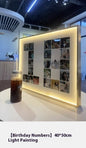 Gong Square Shaped Yi Photo Frame Photo Puzzle Table Decoration