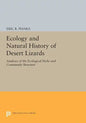 Ecology and Natural History of Desert Lizards: Analyses of the Ecological Niche and Community Structure - Paperback