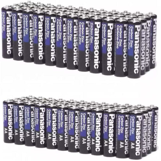 96-Pack: Panasonic Super Heavy Duty Batteries-Value Pack