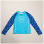Kids Long Sleeve Rashguard Swim Shirt
