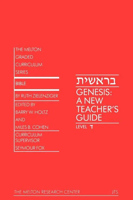 Genesis: A New Teacher's Guide - Paperback