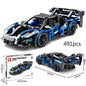 High Difficulty Racing Roadster Compatible With  Power Mechanical Building Blocks