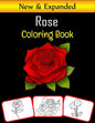 Rose Coloring Book: Color and learn with fun. Rose pictures, coloring and learning book with fun for kids (60 Pages, at least 30 Rose flower images) - Paperback
