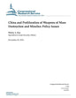 China and Proliferation of Weapons of Mass Destruction and Missiles: Policy Issues - Paperback