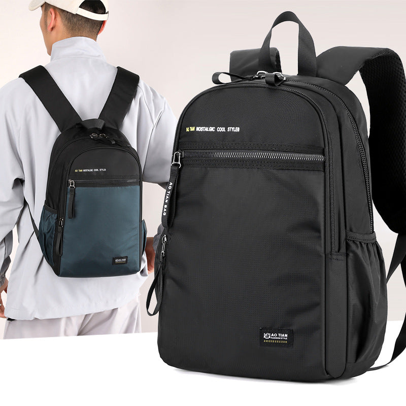 Lightweight Business Backpack Water-resistant Large-capacity Daypack