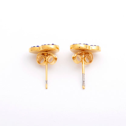 Our Hearts Are With Ukraine Gold Plated Earrings