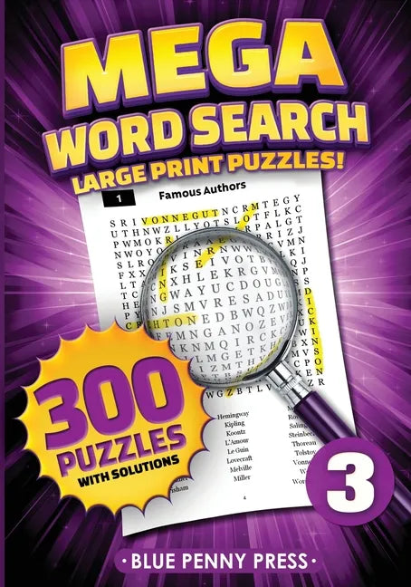 MEGA Word Search (Volume 3) - Paperback