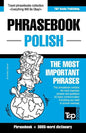 English-Polish phrasebook and 3000-word topical vocabulary - Paperback
