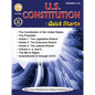 U.S. Constitution Quick Starts Workbook, Grades 4 - 12 - Paperback