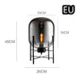 Modern Scandinavian Industrial Style Glass Tetrapod Table Lamp