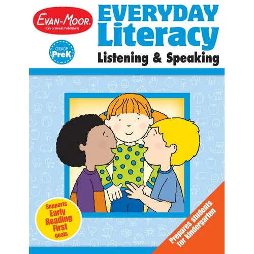 Everyday Literacy: Listening & Speaking, Grade Prek Teacher Resource - Paperback