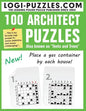 100 Architect Puzzles: Tents and Trees - Paperback