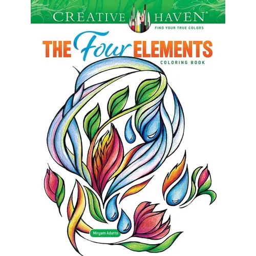 Creative Haven the Four Elements Coloring Book - Paperback