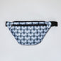 Plaid Paw Print Large Fanny Pack with 3 Zippered Pockets