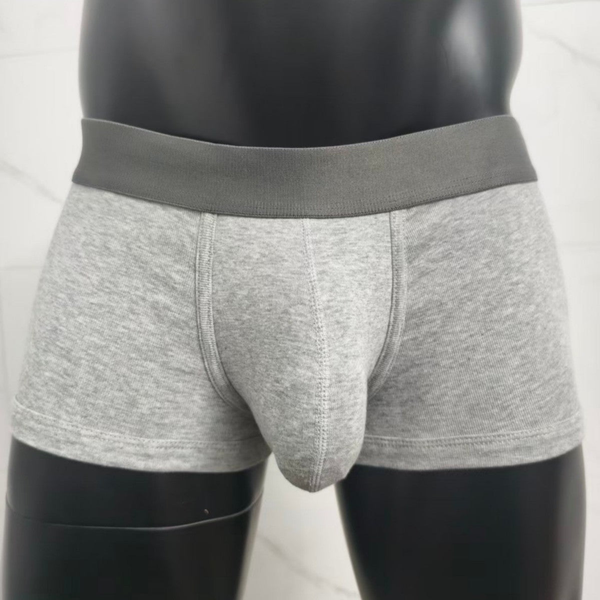 Men's Underwear Combed Cotton U Convex Sports Flat Pants Simple