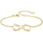 Personalized Creative Stainless Steel Custom Cut Name Bracelet