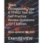 Texas Extinguisher Type B TFM02 Test 60+ Self Practice Review Questions 2017 Edition - Paperback