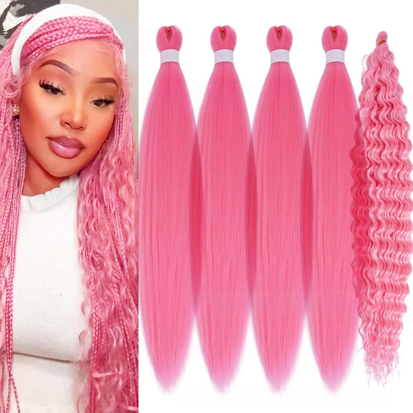 Bohemian Braided Hair Braid Set For Women