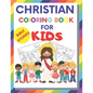 Christian Coloring Book For Kids: Christian Fun Activity Book For kids, toddlers, boy and girl story about Jesus and bible, large 8,5 x 11 - Paperback