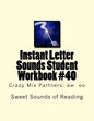Instant Letter Sounds Student Workbook #40: Crazy Mix Partners: ew oo - Paperback
